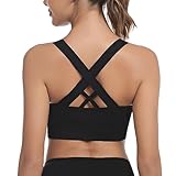 Leversic Sport BH Damen Push up, Sports Bra Ohne Bügel Sport BH...