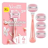 Gillette Venus ComfortGlide Spa Breeze Damenrasierer, 1 Ersatzklingen,...