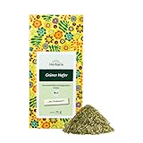 Herbaria Grüner Hafer Tee bio 75g – 100% Bio-Kräutertee lose –...