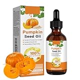 Pumpkin Seed Oil, Reines Kürbiskernöl für Haar, Wimpern, Augenbrauen,...