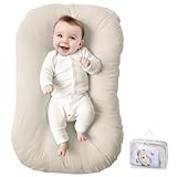 NIKYJM Babynestchen,Babynestchen Neugeborene 90x50 cm Vielseitiges Baby...