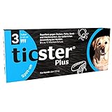 TICSTER Plus Spot-on für Hunde über 25 kg, Floh und Zeckenmittel (Lösung...