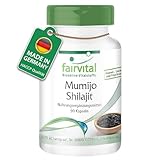 Fairvital | Mumijo Shilajit - 90 Kapseln - mit 1000mg Mumijo-Pulver pro...