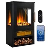 Ambiness Elektrokamin | 2 Heizstufen | 900W - 2000W | viele Modelle | LED -...