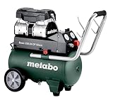 metabo Kompressor Basic 220-24 OF Silent - 24L Kessel, 8 bar Druck, 110...