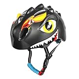 Fesjoy Fahrradhelm für, Cartoon-Dinosaurier-Thema, Verspieltes Design,...