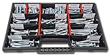 Flachrundschrauben Sortiment M5-M6-M8 // 30mm-60mm 115 tlg. Schraubenbox...