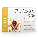 BOTANICY Cholestro Forte mit BERGAVIT® - Cholesterin Natürlich Senken -...