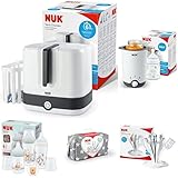 Bundle of NUK Vario Express Flaschensterilisator, NUK Thermo 3in1...