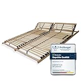 Sleepneo Lattenrost 180x200, Kopfteil verstellbar, Ergonomischer...