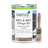 Osmo WPC & BPC Pflege-Öl 030 farblos 1 l für Terrassendielen Sichtblenden...