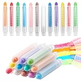 LAKPYN Kreidestifte für Tafel Abwaschbar,12 Stück Staubfreie Kreide für...