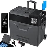 KESSER® Kompressor Kühlbox elektrisch Gefrierbox, 50 Liter Mit...