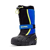 Sorel KIDS FLURRY Schneestiefel für Unisex Kinder, Schwarz (Black x Super...