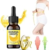 Banana Drops Supplement Extrakt Flüssigkeit, 60ml Banana Drops, Banana...