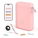 LFPERT Bluetooth Etikett Maker Machine med tejp – HP2 termisk Etikett...