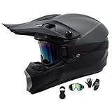 Jugend Motorradhelme, Motocross Helm, Fullface Helm Crosshelm Helm Motorrad...