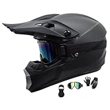 Motocross Helm Fullface MTB Jugend Motorradhelme, Downhill Motorradhelm...