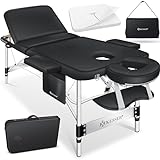 KESSER® Mobile Massageliege klappbar & höhenverstellbar 3 Zonen...