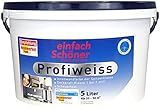 Einfach Schöner Profiweiss Innen Wandfarbe Farbe Farbe 5l