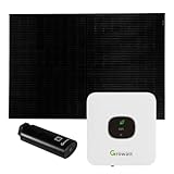 GROWATT 3600Wp Mini 0% MwSt §12 III UstG PV-Anlage mit MIC 3000TL-X 3kW...