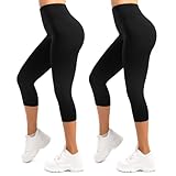 SINOPHANT 3/4 Leggings Damen High Waist Blickdicht Elastische Große...