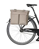 LARKSON Fahrradtaschen für Gepäckträger Damen & Herren Grau - Nova Bike...
