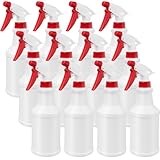 TESIN 12 Stück Zerstäuber Sprühflasche 500 ml Kunststoff Sprühflasche...
