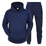 Generisch Jogginganzug Herren Tracksuit Langarm Hooded Sweatshirt...