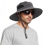 EINSKEY Sonnenhut Herren, UPF 50+ UV-Schutz Faltbar Sommerhut Wanderhut...