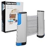 Dalephoric Tischtennisnetze, Ausziehbares Tragbares Tischtennisnetz, Netz...