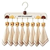 Baby-Kleiderbügel, Bär, 8 Klammern, Schrank-Organizer,...