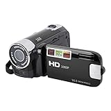 Handheld-Video-Camcorder, 1080P 16 MP DV-Kamera, 2,7-Zoll-TFT-drehbarer...