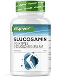 Glucosamin 900mg - 300 Kapseln - bioaktives D-Glucosaminsulfat aus...