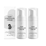 Haar Concealer Creme, Sofortige Abdeckung von Grauen Haaren und Dünnen...