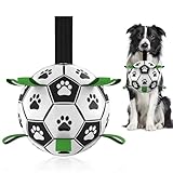 HETOO HundeBälle unzerstörbar Hundespielzeug Ball, Hundefußball mit...