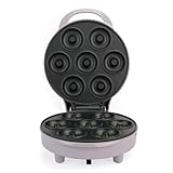 Petra Donut-Maker – macht 7 Mini-Donuts, Antihaft-Kochplatte, leicht zu...