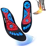 SGQTGIMU Magnetische Einlegesohlen zum Abnehmen 27.5cm Akupressur...