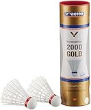 VICTOR Nylon Shuttle 2000 Gold-Weiß-Rot