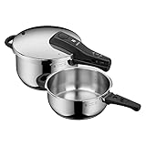 WMF Perfect One Pot Schnellkochtopf Set Induktion 2-teilig, Dampfkochtopf...