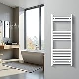 KESANITAR Heizkörper 500W Weiß Seitenanschluss 1200x500mm,...