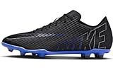 Nike Herren Vapor 15 Club Fg/Mg Fussballschuh, Black Chrome Hyper R, 43 EU