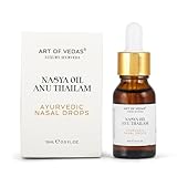 Nasya Öl - Anu Thailam 15ML – Traditionelles ayurvedisches Öl für...