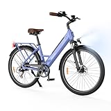 Finbike 26 Zoll E Bike für Erwachsene, 7-Gang Electric Bike mit Abnehmbar...