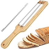 Brotmesser,41.5cm Verstellbares Sauerteigbrotmesser mit Dickenführung und...
