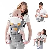 Bellababy Babytrage, All-In-One Babytrage für Neugeborene ab Geburt, Babys...