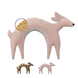 LESCHI Körnerkissen - mikrowellengeeignetes Wärmekissen - gegen...