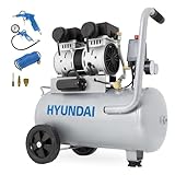 HYUNDAI Silent Kompressor SAC15024 SET | 24L Kessel | 1.5kW (2PS), 9bar |...