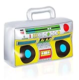 TK Gruppe Timo Klingler Aufblasbarer Retro Ghettoblaster ca 45 x 42 cm Hip...