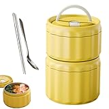 Generisch Steel Lunch Box | Lunchbox Food Storage | Food Containers for...